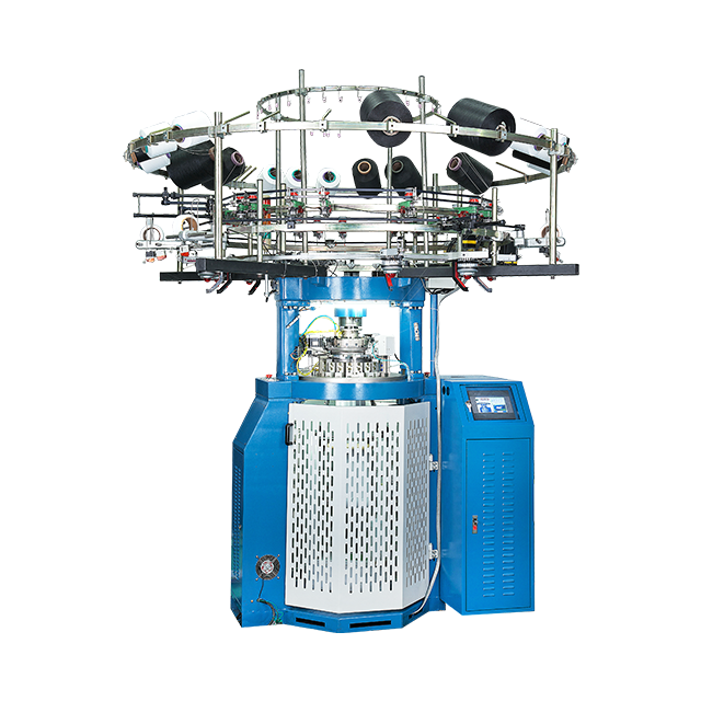 17.M&aacute;quina de tejer circular con costilla de punto doble de alta velocidad y tama&ntilde;o corporal小圆机2017PNG
