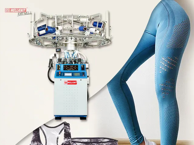 M&aacute;quina de tejer de ropa interior sin costura