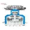 WELLKNIT S4R-T-BJ Máquina de tejer circular de doble jersey de enclavamiento de marco alto de ancho abierto profesional de alta calidad