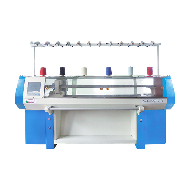 22.WF-52CJS M&aacute;quina de tejer plana computarizada de sistema &uacute;nico