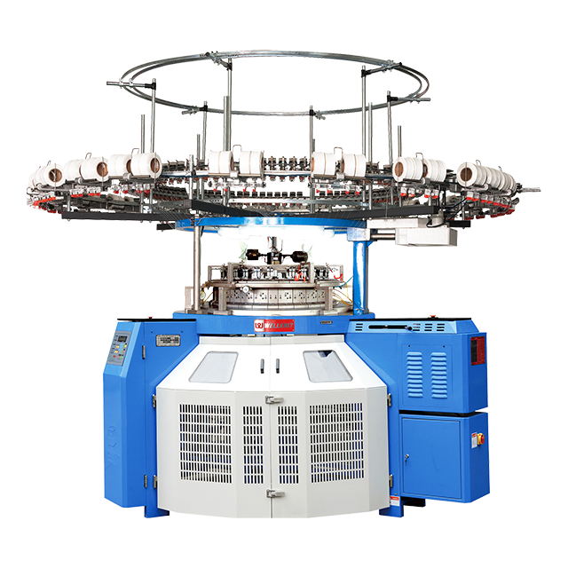 4.M&aacute;quina de tejer circular de vell&oacute;n de tres hilos单面三线卫衣PNG