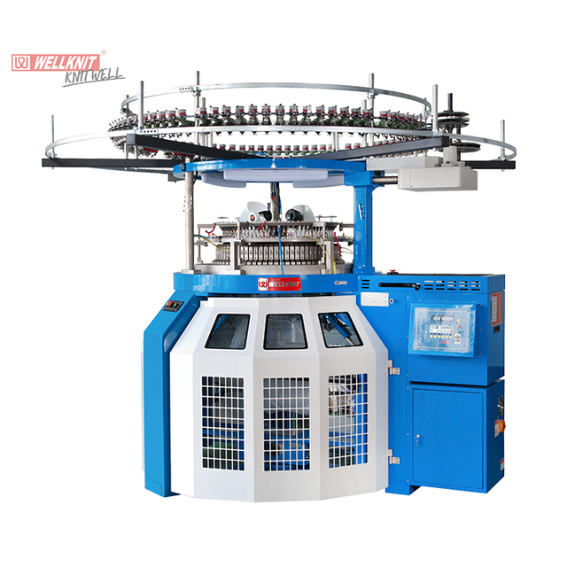 Máquina de tejer circular WELLKNIT CTSP de alta calidad, profesional, de marco pequeño, serie única, pila de bucle (Terry)
