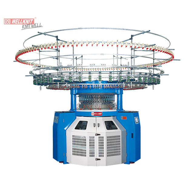 Máquina de tejer circular computarizada doble Auto-striper