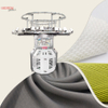 WELLKNIT QD4R-NE 30-38 pulgadas 3.2F/pulgadas Interlock de alta producción NE Máquina de tejer circular de doble jersey de marco pequeño para textiles para el hogar Ropa industrial