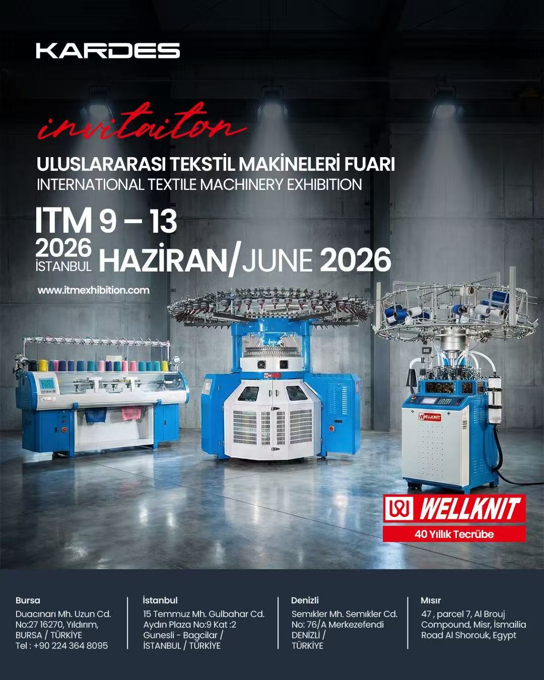 CALENDARIO DE EXPOSICIONES 2026